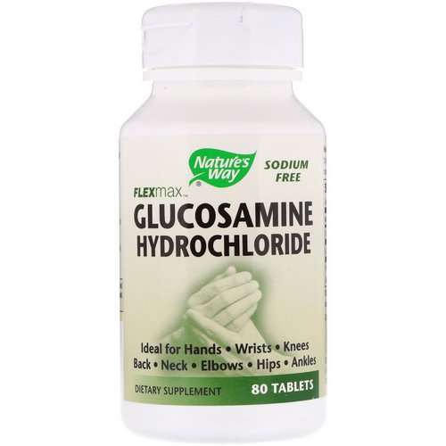 Nature's Way, FlexMax, Glucosamine Hydrochloride, 80 Tablets Review