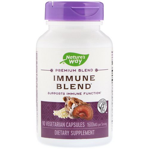 Nature's Way, Immune Blend, 1600 mg, 90 Vegetarian Capsules Review