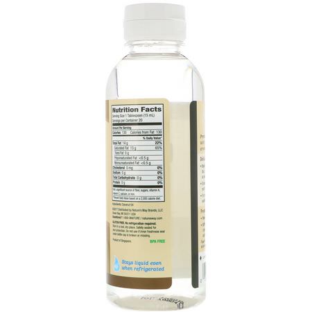 Kokosnötsolja, Kokosnöttillskott: Nature's Way, Liquid Coconut Premium Oil, 10 fl oz (300 ml)