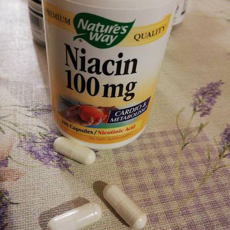 Nature's Way B3-Niacin, Vitamin B, Vitaminer, Kosttillskott