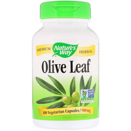 Nature's Way, Olive Leaf, 500 mg, 100 Vegetarian Capsules Review