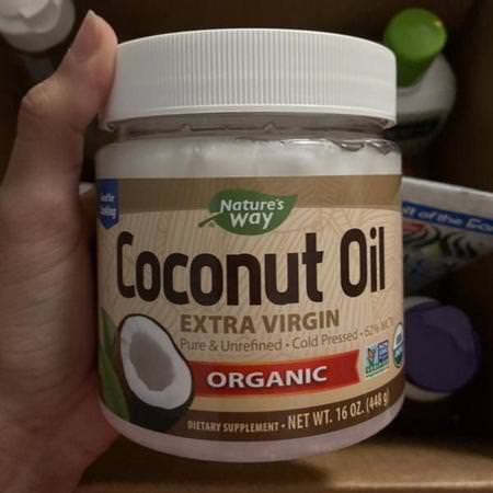 Nature's Way Coconut Oil - Kokosnötsolja, Kokosnöttillskott