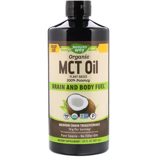 Nature's Way, Organic MCT Oil, 30 fl oz (887 ml) Review