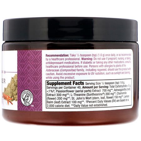 Örter, Passionsblomma, Homeopati, Örter: Nature's Way, Premium Herbal Blend, Relax Powder, 2.25 oz (64 g)