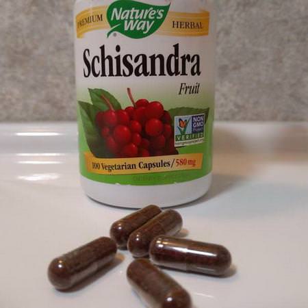 Nature's Way Schisandra Schizandra, Homeopati, Örter