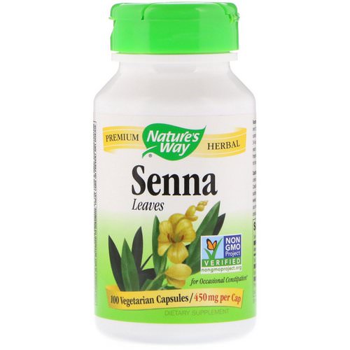 Nature's Way, Senna Leaves, 450 mg, 100 Vegetarian Capsules Review