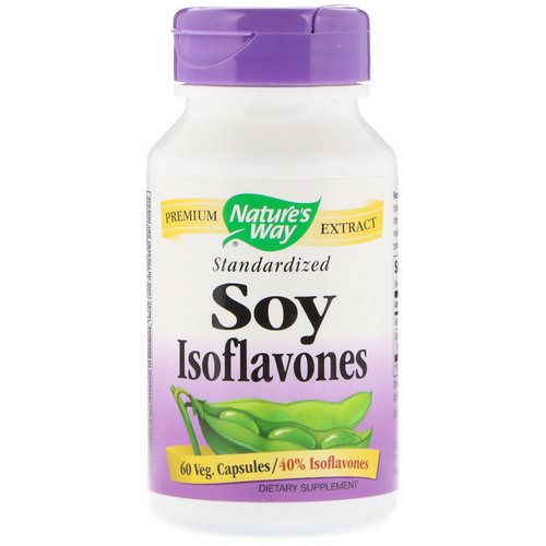 Nature's Way, Soy Isoflavones, Standardized, 60 Veg Capsules Review