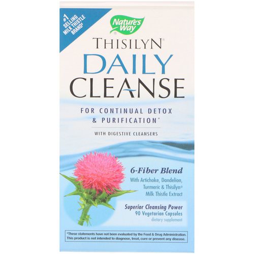 Nature's Way, Thisilyn Daily Cleanse, 90 Vegetarian Capsules Review