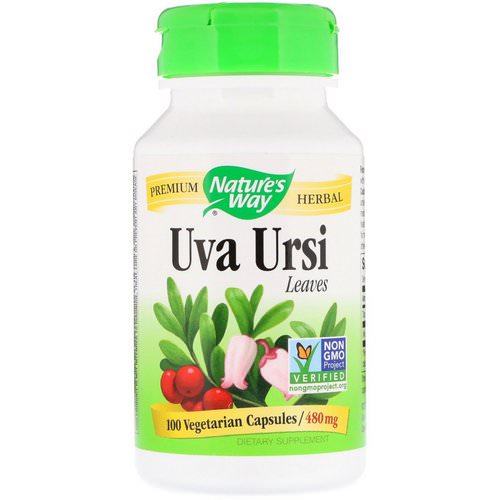 Nature's Way, Uva Ursi, Leaves, 480 mg, 100 Vegetarian Capsules Review