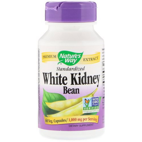 Nature's Way, White Kidney Bean Standardized, 60 Veg. Capsules Review