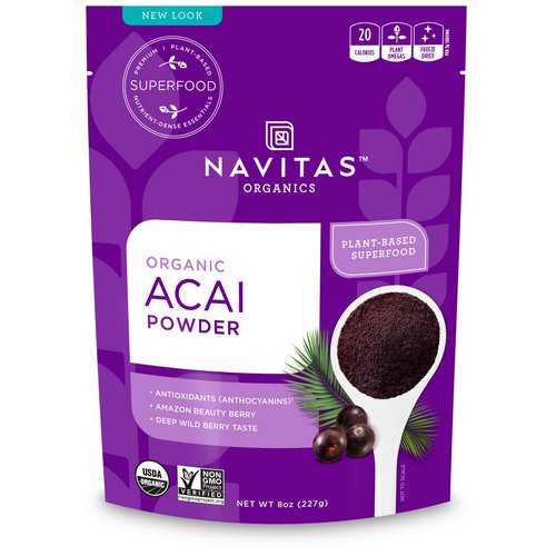 Navitas Organics, Organic Acai Powder, 8 oz (227 g) Review