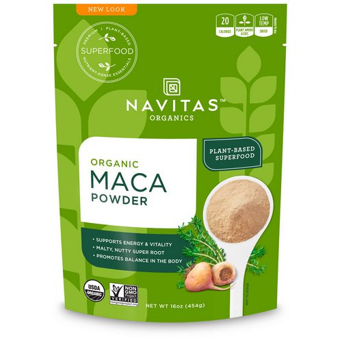 Navitas Organics, Organic Maca Powder, 16 oz (454 g) Review