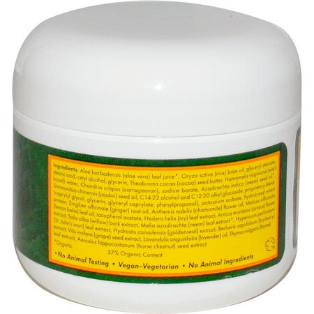 Neem, Homeopati, Örter: NeemAura, Concentrated Neem Cream, 2 oz (56 g)