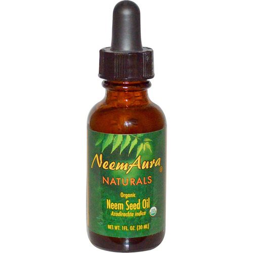 NeemAura, Organic, Neem Seed Oil, 1 fl oz (30 ml) Review