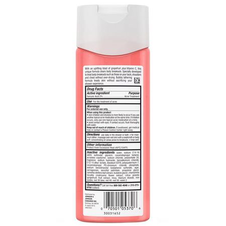 Hudbehandling, Duschgel, Kroppstvätt, Dusch: Neutrogena, Body Clear, Body Wash, Pink Grapefruit, 8.5 fl oz (250 ml)