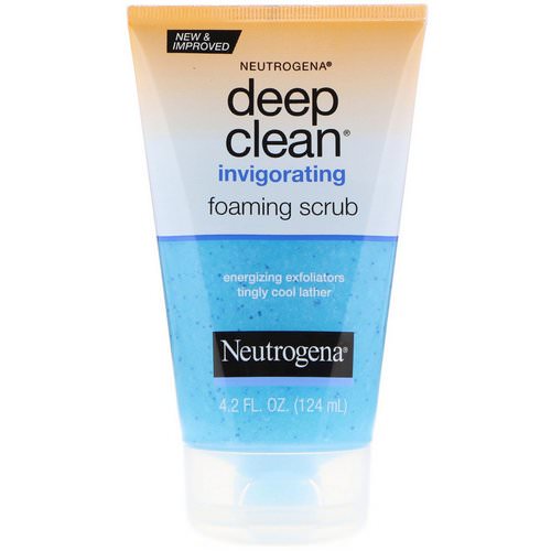 Neutrogena, Deep Clean, Invigorating Foaming Scrub, 4.2 fl oz (124 ml) Review