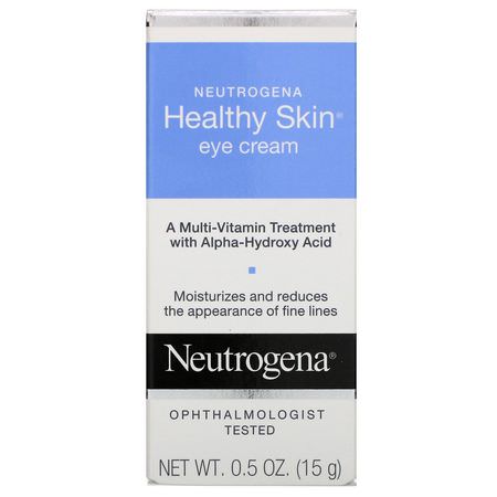 Ögoncremer, Ansiktsfuktare, Skönhet: Neutrogena, Healthy Skin, Eye Cream, 0.5 fl oz (15 g)