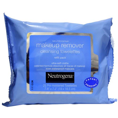 Neutrogena, Makeup Remover Cleansing Towelettes, 25 Pre-Moistened Towelettes Review
