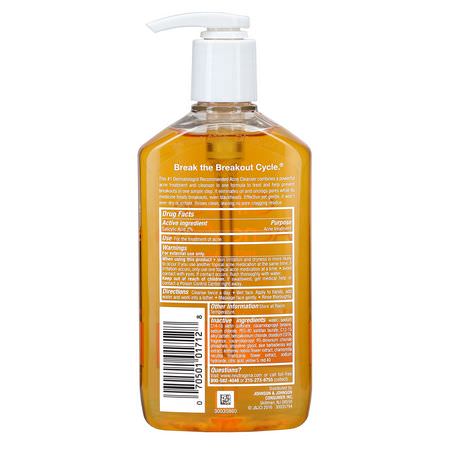 Salicylsyra, Rengöringsmedel, Ansikts Tvätt, Skrubba: Neutrogena, Oil-Free Acne Wash, 9.1 fl oz (269 ml)