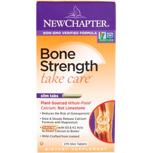 New Chapter, Bone Strength Take Care, 270 Slim Tablets Review