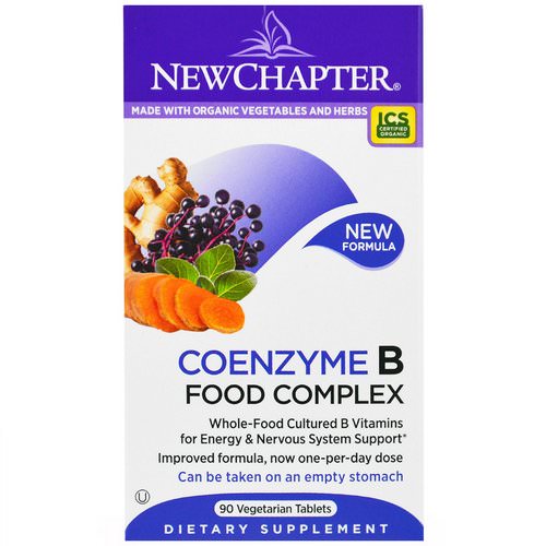 New Chapter, Coenzyme B Food Complex, 90 Veggie Tabs Review