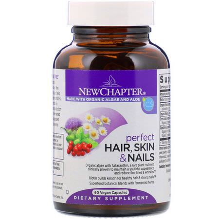 New Chapter Hair Skin Nails Formulas - Naglar, Hud, Hår, Kosttillskott