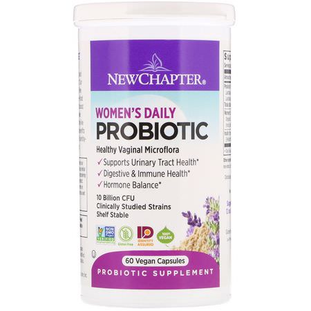 New Chapter Probiotic Formulas - Probiotika, Matsmältning, Kosttillskott