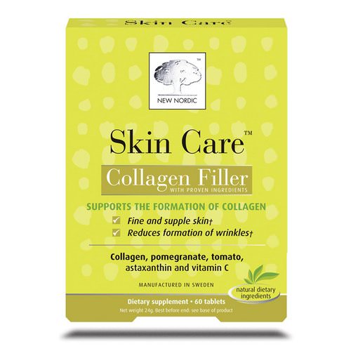 New Nordic, Skin Care, Collagen Filler, 60 Tablets Review