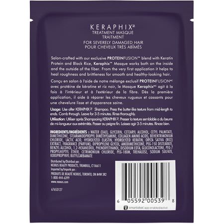 Hårmasker, Behandlingar, Styling, Hår: Nexxus, Keraphix Treatment Hair Masque, Damage Healing, 1.5 oz (43 g)