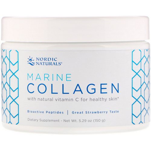Nordic Naturals, Marine Collagen, Strawberry Flavor, 5.29 oz (150 g) Review