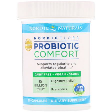 Nordic Naturals Probiotic Formulas - Probiotika, Matsmältning, Kosttillskott