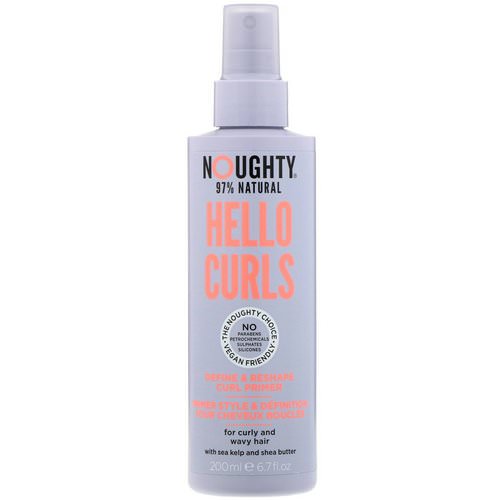 Noughty, Hello Curls, Define & Reshape Curl Primer, 6.7 fl oz (200 ml) Review
