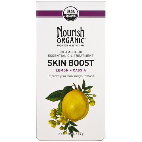 Nourish Organic, Skin Boost, Lemon + Cassia, 2 oz (56 g) Review