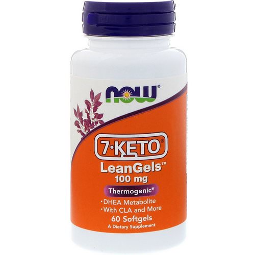 Now Foods, 7-Keto, LeanGels, 100 mg, 60 Softgels Review