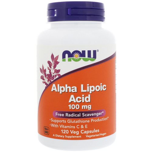 Now Foods, Alpha Lipoic Acid, 100 mg, 120 Veg Capsules Review