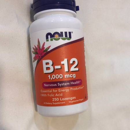 Now Foods B12, Vitamin B, Vitaminer, Kosttillskott