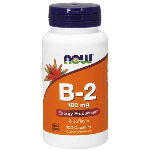 Now Foods, B-2, 100 mg, 100 Capsules Review