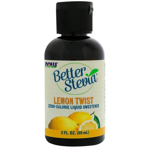 Now Foods, Better Stevia, Zero-Calorie Liquid Sweetener, Lemon Twist, 2 fl oz (59 ml) Review