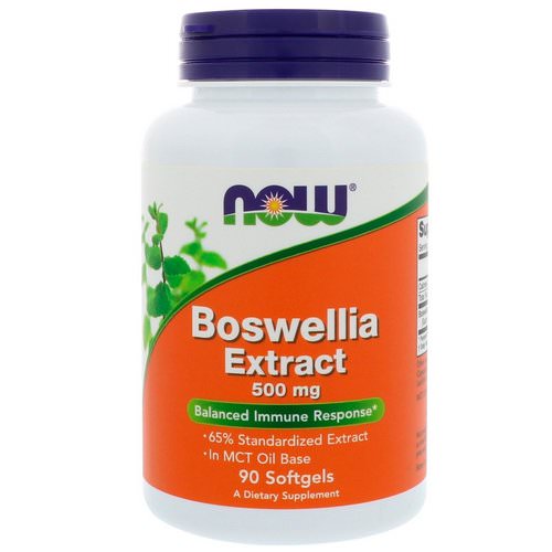 Now Foods, Boswellia Extract, 500 mg, 90 Softgels Review