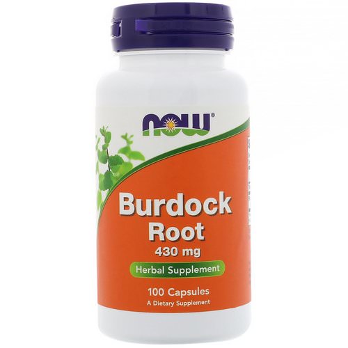 Now Foods, Burdock Root, 430 mg, 100 Capsules Review