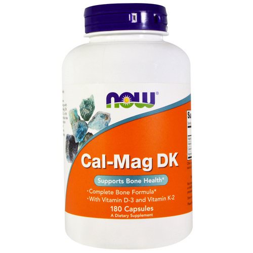 Now Foods, Cal-Mag DK, 180 Capsules Review