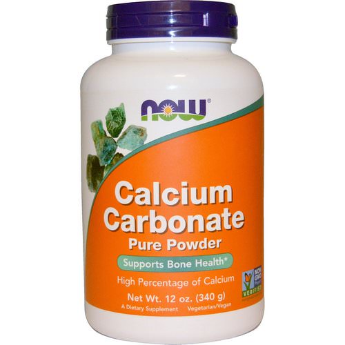 Now Foods, Calcium Carbonate Powder, 12 oz (340 g) Review