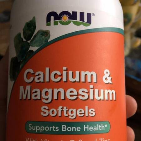 Now Foods Magnesium, Kalcium, Mineraler, Kosttillskott