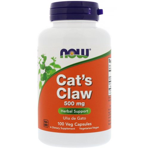 Now Foods, Cat's Claw, 500 mg, 100 Veg Capsules Review