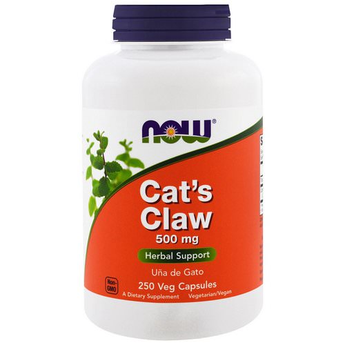 Now Foods, Cat's Claw, 500 mg, 250 Veg Capsules Review