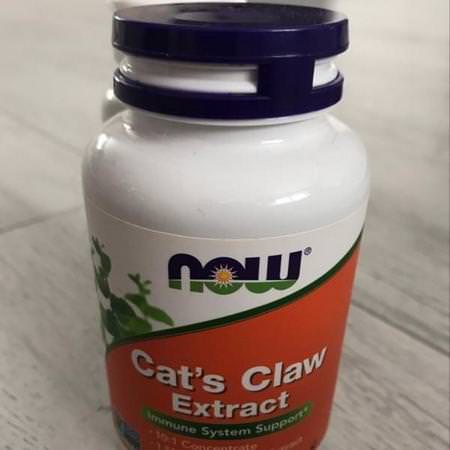 Now Foods Cat's Claw Una De Gato, Homeopati, Örter