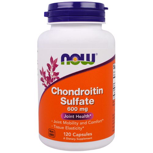Now Foods, Chondroitin Sulfate, 600 mg, 120 Capsules Review