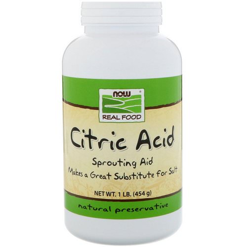 Now Foods, Citric Acid, 1 lb (454 g) Review