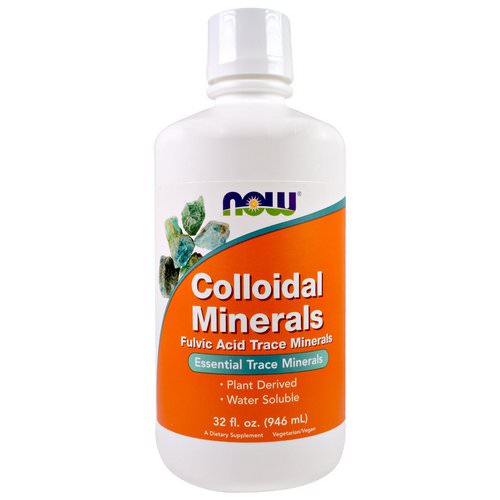 Now Foods, Colloidal Minerals, 32 fl oz (946 ml) Review