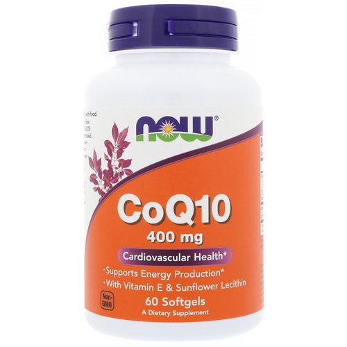 Now Foods, CoQ10, 400 mg, 60 Softgels Review